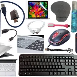 ANJO Keyboard&Mouse-WPad-Hub3-3n1Cleanr-OTGC&M-Ext-LED-Skin-14.6iScrn&KeyGuard&Sleeve Combo Set-74