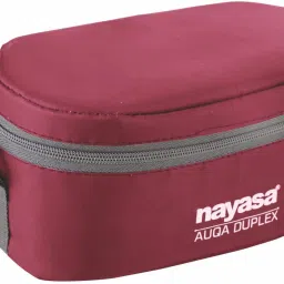 Aqua duplex lunch box red 3 Containers Lunch Box-20