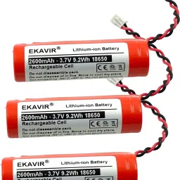 18650 Lithium-ion Cell 2600mAh, 3.7V with 2 Pin Wired Battery-picture-15