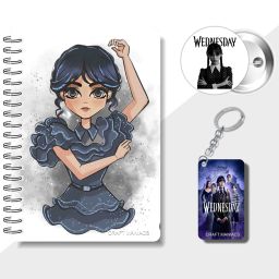 2025 COLLECTIONN KEYCHAIN & ONE BADGE A5 Organizer RULED 160 Pages-image-39