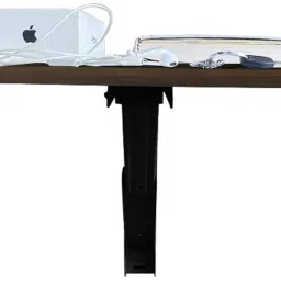 torche Wooden Wall Mounted Folding Coffee and Tea Table & Bed Side Table and Study Engineered Wood Multipurpose Table image 2