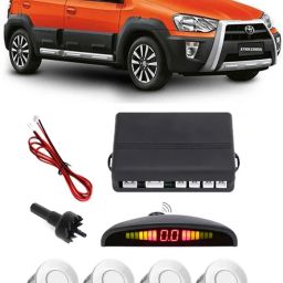 GS575 Silver Car Reverse Parking Sensor with LED Display 4 Sensor G575 Parking Sensor-image-28