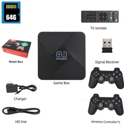 GARNER G5 Wireless REMOTE Controller Games Retro TV Box Video Game 64 GB with Super Mario, Crash, GTA, Zelda, Sonic, Donkey Kong, Street Fighter-picture-36