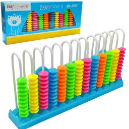 Educational Abacus 13 Row Counting Frame with Beads, Math Learning Toy for Kids-5