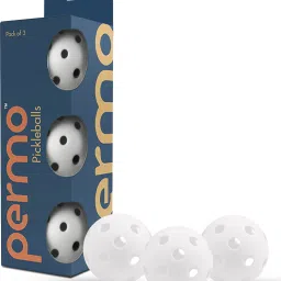 Pro Indoor Pickleball Balls 26hole,High Visibility&Bounce,All Skill Level,White Pickleball Ball-26