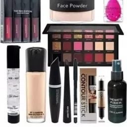 Professional Waterproof Bridal Makeup Combo Kit Set For Women-24