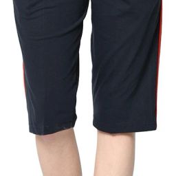 Women Blue Capri-image-38