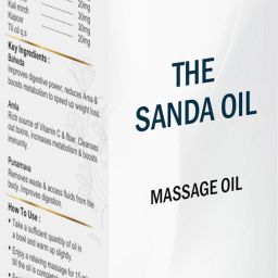 Ayurvedic sanda body massage oil-image-41