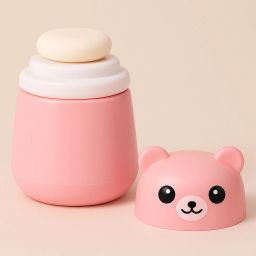 Baby Powder Puff Portable Dispenser with Box Holder Container for Newborn & Kids-image-109