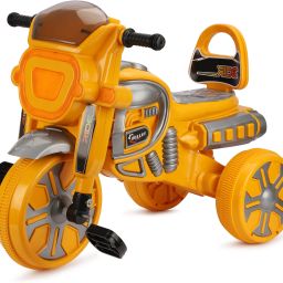 Pedal Ride-On Toy Bike Led lights Pedals for Toddlers Tricycle for Kids Baby Bike Battery Operated Ride On-image-59