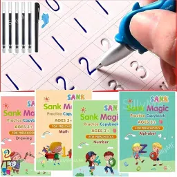 Magic Practice Copybook Number Tracing Book For Preschoolers Magic Copybook Set-17