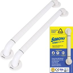 Grippy Heavy Duty Nylon Toilet Grab bar for Elderly Hand Railing Shower Grab Bar-image-12
