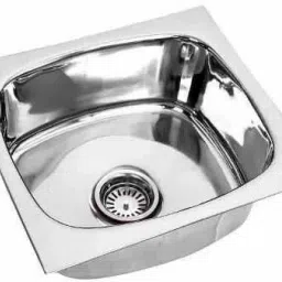 FANTUS Premium Quality Stainless Steel Kitchen Sink_12X15X6 With Steel Coupling and Flex pipe Vessel Sink-image-6