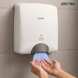 Plantex Hand Dryer Automatic /Small Hand Dryer Machine 1200W for Bathroom Home (White) Hand Dryer Machine-image-3