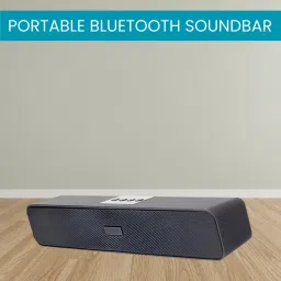 FRONY Bluetooth (PORTABLE HOME TV SOUNDBAR) Dynamic Thunder Sound, 2400mAh BatteryB47 20 W Bluetooth Soundbar-image-52