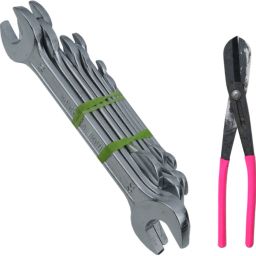 Hand Tool Combo Set – Spanner Set & Heavy-Duty Tin Cutter Hand Tool Kit-25