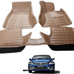 Rubber, Plastic 5D Mat For Maruti Suzuki Ciaz-image-16