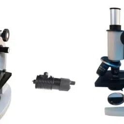 Student Microscope with LED Lamp for School, College Students and Laboratory Use Microscope Slide Box-28