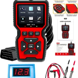 V519 OBD-II Bs6 Bs7 Fault Code DC Voltage Tester Live Data Check Tester OBD Reader-55