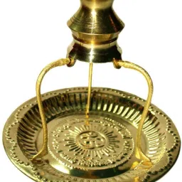 abhishek stand / Brass Lota for Puja Tripai Lota for Jalabhishek of Shivling Decorative Showpiece - 14 cm-28
