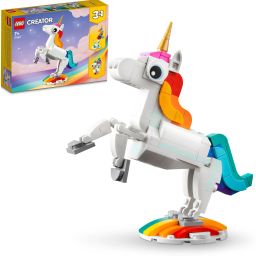 Creator 3-in-1 Magical Unicorn (145 Blocks) Model Building Kit-14