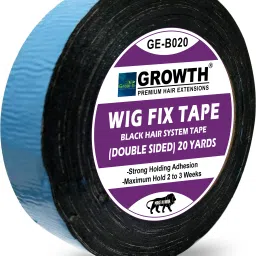 Black Wigs tape/ Double Sided used as Patch & Toupee-for Men & Women 20yard Hair Extension-image-21