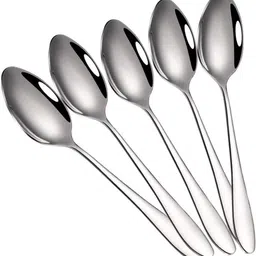 fanqew TABLE SOUP SPOON Disposable Stainless Steel Cutlery Set-picture-40