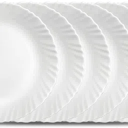 Plain Super White and Light, 100% Hygienic bone ash free Dinner Plate-image-29