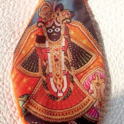Women Orange, Multicolor Potli-image-38