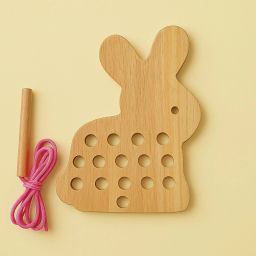 Natural Wooden Learnig Toy for Babies (Bunny)-image-79