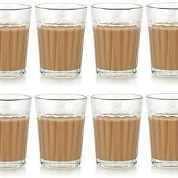 Pack of 12 Glass Cutting Tea | Coffee Glass cup - Pack of 12 - 100 ML-image-0