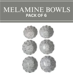 Melamine Serving Bowl Unbreakable Stylish Melamine Bowls Pack of 6-image-70