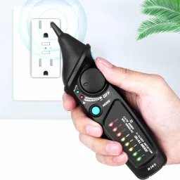 Voltage Detector, AVD06X Voltage Detector Non-Contact Tester Pen Meter Volt Current Electric Test Tool, for Testing Voltage Strength Voltage Test Equipment Digital Voltage Tester-34