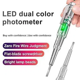 primefair Electrical Tester Pen Voltage Dual LED AC-DC Ideal for Electric Power Testing Digital Voltage Tester image 4