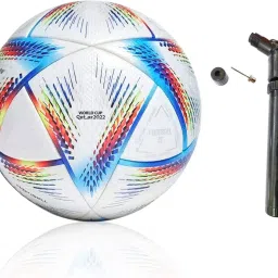 World Cup 2022 football With Pump Football - Size: 5-image-24