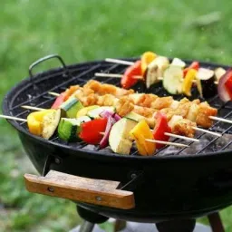 sbaprime Disposable Wooden Roast Fork, Serving Fork, Salad Fork, Fruit Fork image 4