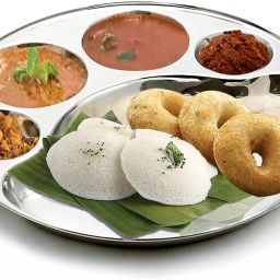 5 Compartment Stainless Steel Round Plate (Lunch/Bhojan/Thali) Dinner Plate-image-67