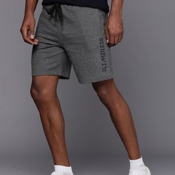 hrx by hrithik roshan Printed Men Grey Sports Shorts-picture-33