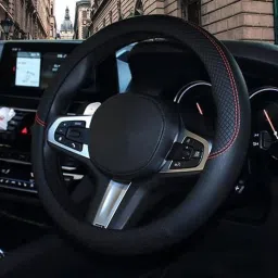 Hand Stiched Steering Cover For Universal For Car Universal For Car-image-33