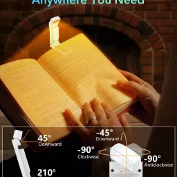 stadash Clip-On Book Light for Reading in Bed LED Night Reading Lamp with 2 Timer Modes Study Lamp image 2