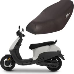Ola S1x 3GEN Scooty Removable & Washable PU Leather Waterproof Seat Cover Single Bike Seat Cover For Ola S1-23
