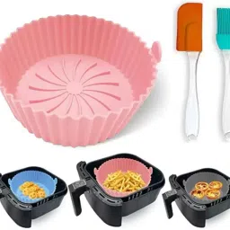 2 PCS AIR FRYER TRY, 1 SET OIL BRUSH Airfryer Tray-66