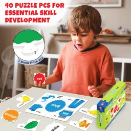 little berry Colours Puzzle Game for Kids: Play and Learn Puzzle with Activity Book image 4
