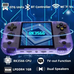 Confiavel Retro Handheld Game ,R46S, Linux System, Portable Gaming 64 GB with Yes image 3