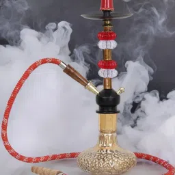 14 inch Iron, Glass Hookah-image-95