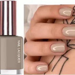 gabbu Shine & Breathable Nail Polish, Quick Dry Grungy Grey1 Grungy Grey-picture-12