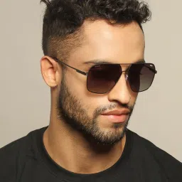 idee Gradient Retro Square Sunglasses (60) image 5