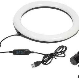 Planetoid 26cm Dimmable LED Studio Camera Ring Light Phone Video Selfie Ring Light Ring Flash-21