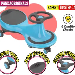 Premium Plasma IMPORTED Magic Car Tricycle| Best IN Segment For Kids| Strong & Durable Swing Car Ride on Musical | ISI Certified High Quality as per International Standards BLUE #Just here Tricycle Tricycle-image-1
