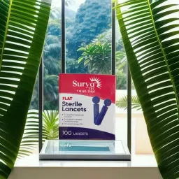 surya tec flat Lancets Glucometer Lancets-image-1